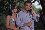 Шон Коннери и Юнис Гейсон в фильме «Из России с любовью» (1963)