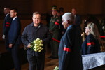 Глава Ассоциации юристов России Сергей Степашин на церемонии прощания с первым президентом СССР Михаилом Горбачевым в Колонном зале Дома союзов, 3 сентября 2022 года