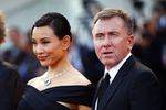Тим Рот и Джоан Чень на красной дорожке 71-го кинофестиваля в Венеции