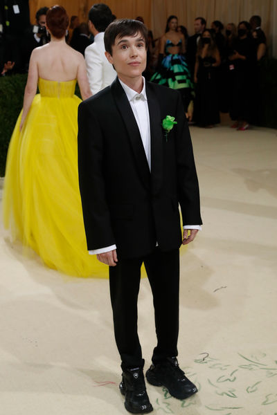 Эллиот Пейдж на&nbsp;Met Gala 2021