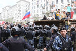 Несанкционированная акция на Тверской улице в Москве, 12 июня 2017 года