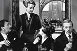 Владимир Самойлов, Нина Веселовская, Ариадна Шенгелая и Анатолий Ромашин в сцене из фильма «Угол падения» (1970)