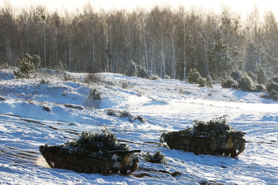 Во время совместных учений России и Белоруссии &laquo;Союзная решимость-2022&raquo;, февраль 2022&nbsp;года
