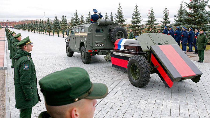Похороны космонавта Алексея Леонова на&nbsp;Федеральном военном мемориальном кладбище