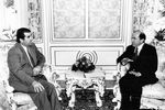 1998. Президент Таджикистан Эмомали Рахмонов и исполнительный секретарь СНГ Борис Березовский.