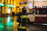 Ситуация на месте взрыва в центре Москвы