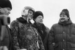 1995 год. Группа создателей самолета Ил-103. Второй слева летчик-испытатель Игорь Гудков, второй справа генеральный конструктор ОКБ Ильюшина Генрих Новожилов
