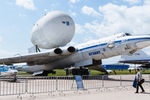 Первый день работы авиасалона МАКС-2017 в подмосковном Жуковском, 18 июля 2017 года. Тяжелый транспортный самолет ВМ-Т «Атлант»