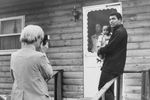 Энди Уорхол с Мухаммедом Али, его дочерью Ханной и женой Вероникой, 1977 год