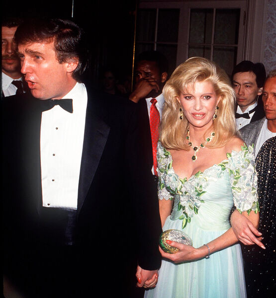 Дональд Трамп и Ивана Трамп, 2001&nbsp;год