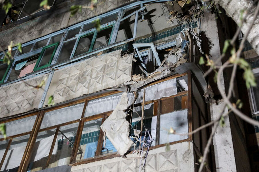 Последствия взрыва на&nbsp;перекрестке улиц Ватутина и Губкина в&nbsp;Белгороде, 20&nbsp;апреля 2023&nbsp;года