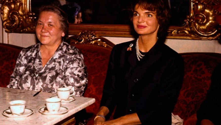Нина Хрущева и Жаклин Кеннеди, 1961 год