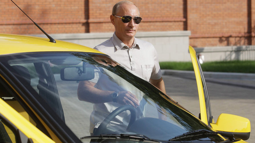 В 2010 году Владимир Путин проехал по трассе Чита – Хабаровск на автомобиле Lada Kalina