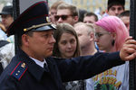 Несанкционированная акция на Тверской улице в Москве, 12 июня 2017 года