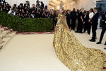 Сара Джессика Паркер на вечеринке Costume Institute Benefit Gala в Метрополитен-музее в Нью-Йорке, 2018 год