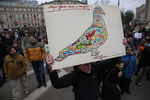 Участники «Марша мира» в Москве