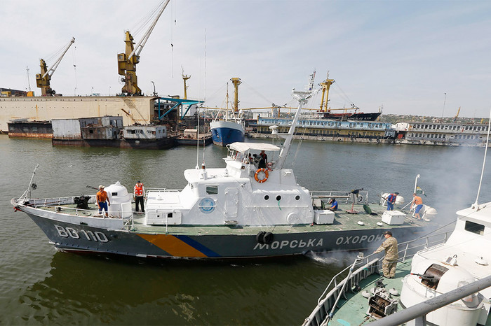 Украинский катер береговой охраны