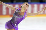 Анастасия Губанова выступает в&nbsp;произвольной программе женского одиночного катания финала Кубка России, 22 февраля 2019 года
