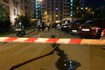 Следственные мероприятия около многоквартирного жилого дома на Алма-Атинской улице, 29 июля 2022 года 