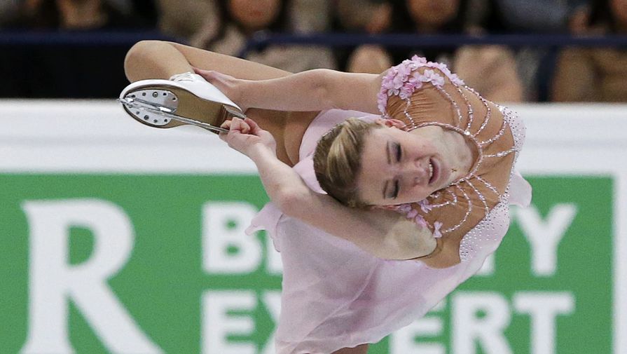 Россиянка Мария Сотскова на&nbsp;чемпионате мира по&nbsp;фигурному катанию в&nbsp;Хельсинки