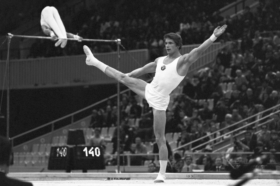 Александр Дитятин во время выступления, 1981&nbsp;год