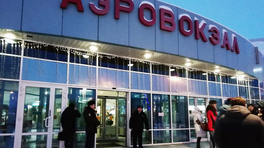 Ситуация в аэропорту Ханты-Мансийска после экстренной посадки рейса SU1515 «Сургут — Москва», 22 января 2019 года