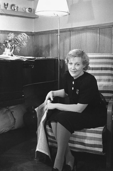 Любовь Петровна Орлова у&nbsp;себя дома, 1965&nbsp;год