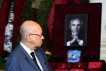 Чрезвычайный и полномочный посол Франции в РФ Пьер Леви на церемонии прощания с бывшим президентом СССР Михаилом Горбачевым, 3 сентября 2022 года