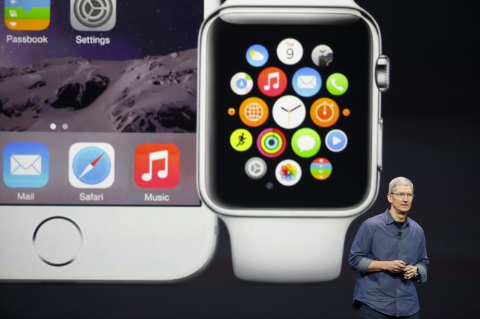 Тим Кук представляет новый iPhone 6&nbsp;и Apple Watch