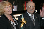 Режиссер Георгий Данелия и его супруга Галина Данелия, 2006 год