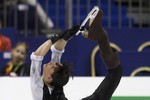 Россиянка Алена Леонова выиграла короткую программу на ЧМ в Ницце.