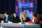 Роман Емельянов, Лолита Милявская, Алла Пугачева и Борис Краснов в жюри кастинга музыкального телешоу «Фактор А», 2011 год