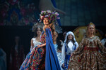 Полина Сафаралиева (Павловский Посад) во время финала всероссийского конкурса красоты «Краса России» в Зимнем театре в Сочи, 15 ноября 2023 года