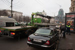 Массовая эвакуация автомобилей с Садового кольца в день расширения зоны платных парковок