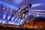 Во время церемонии к 70-летию освобождения Освенцима в Польше
