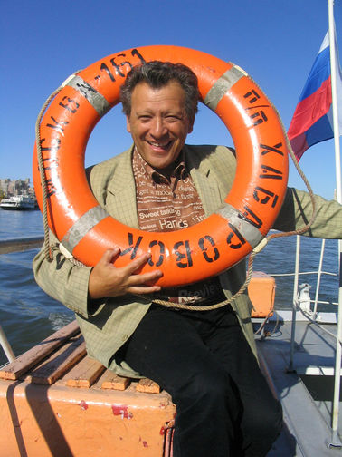 Борис Грачевский во время съемок «Ералаша», 2008 год