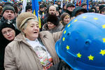 Участники воскресного «евромайдана»
