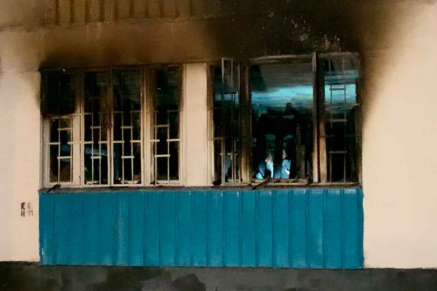 Последствия пожара в&nbsp;квартире жилого дома на&nbsp;Алма-Атинской улице, 29&nbsp;июля 2022&nbsp;года 