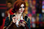 Во время выставки «Игромир» и фестиваля Comic Con Russia в Москве, 3 октября 2019 года