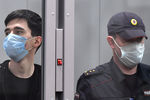 Ильназ Галявиев в зале заседаний Советского районного суда Казани, 12 мая 2021 года 