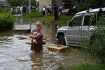 Ситуация в Уссурийске из-за подъема уровня воды после прорыва дамбы, 12 августа 2023 года