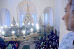 Церемония освящения храма святого благоверного князя Александра Невского при Московском государственном институте международных отношений (МГИМО) МИД России