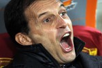 Эмоции наставника «Милана» Массимилиана Аллегри