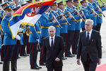 Владимир Путин и президент Сербии Томислав Николич