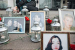 Памятные мероприятия около Театрального центра на Дубровке, 26 октября 2017 года