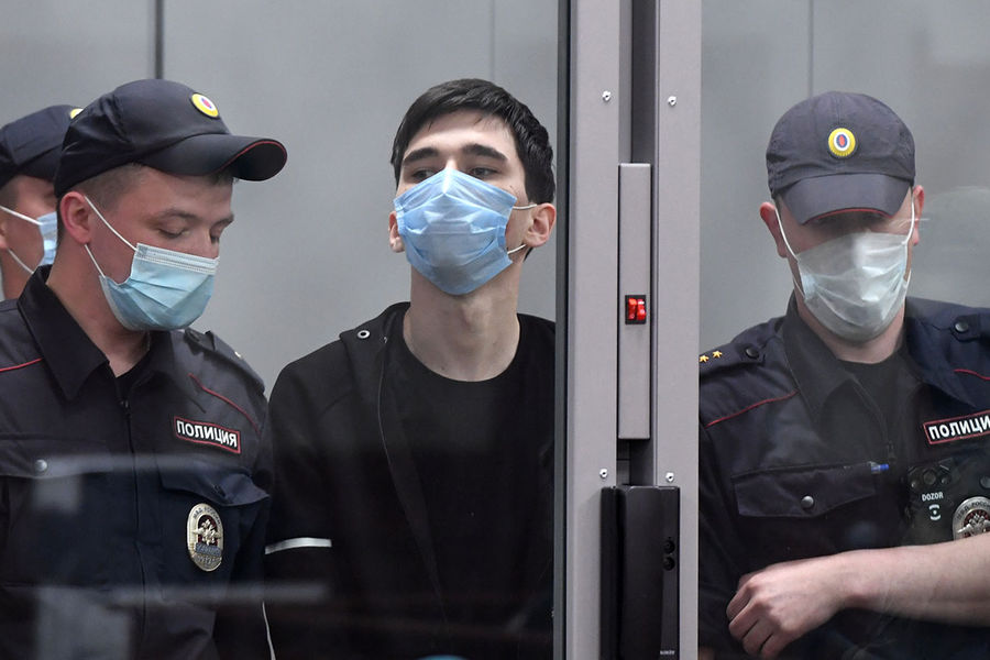Ильназ Галявиев в&nbsp;зале заседаний Советского районного суда Казани, 12&nbsp;мая 2021&nbsp;года 