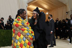 A$AP Rocky и Рианна на Met Gala 2021