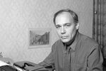 Политический обозреватель Всесоюзного радио и Центрального телевидения Владимир Познер, 1983 год 