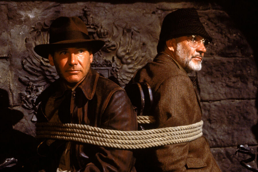 <b>&laquo;Индиана Джонс и последний крестовый поход&raquo; (1989)</b>
<br><br>
Фильм нашего детства и, пожалуй, лучший представитель франшизы о&nbsp;приключениях Индианы Джонса.