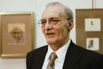 Режиссер Георгий Данелия в Москве, 1999 год